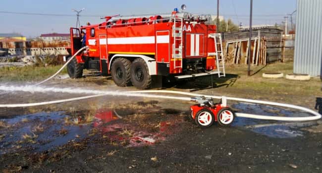 Пожарные роботы из Варгашей прошли спецкомиссию