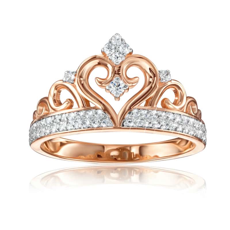 кольцо в виде короны