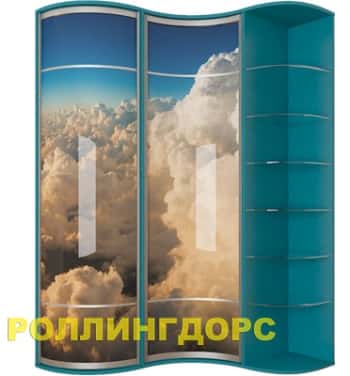 Радиусный шкаф