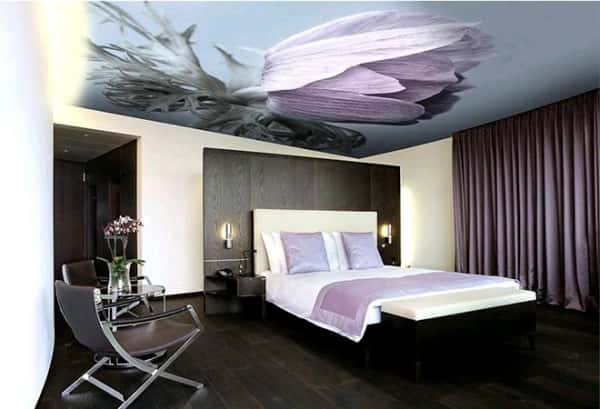 тканевые натяжные потолки