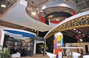 Выставочные стенды с подвесом