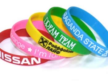 Браслеты с логотипом на заказ