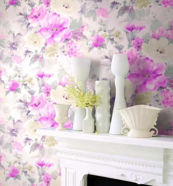 поклейка бумажных обоев Клебен