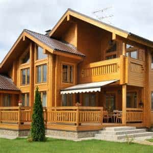 дом из клееного бруса