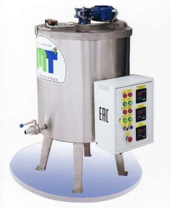 Ванна длительной пастеризации-1000, с электрическим нагревом и автоматическим блоком управления ВДП-1000