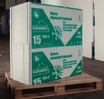 Пенопласт Сонант ПСБ-С 15