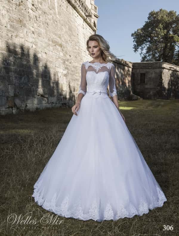 свадебное платье 2017 WellesMir код 306