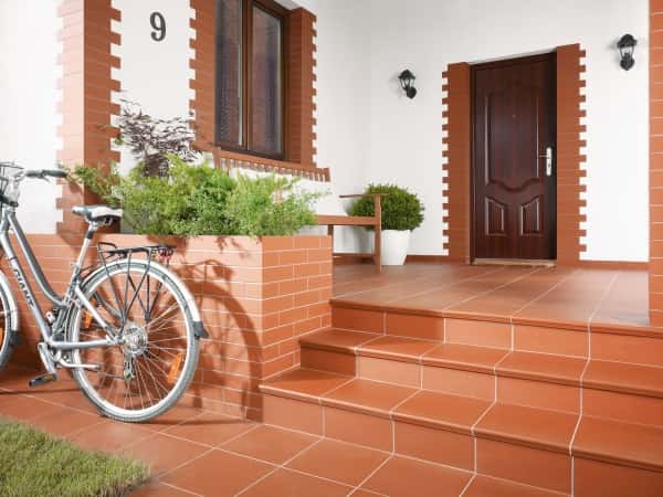 выбрать клинкерные ступени для крыльца