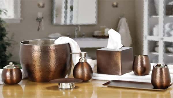 аксессуары для ванной из бронзы