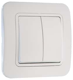 Двухклавишный выключатель